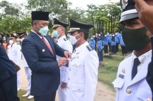 Lima Kepalo Tiyuh Tubaba di Lantik Bupati Umar Ahmad, Berikut Nama Tiyuh dan Harapan Bupati