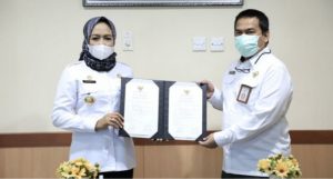 Ini Kata Bupati Winarti Pada Penyerahan LKPD Tahun 2020 Kepada BPK RI (Mediajagoan.com)