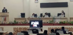 DPRD Tuba Gelar Rapat Paripurna Dalam Rangka Penyampaian LKPJ Bupati