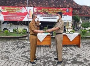 Dinas Pendidikan Kabupaten Tulang Bawang Gelar Sertijab Kepala Dinas