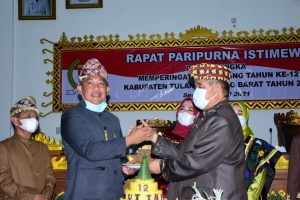 Umar Ahmad, S.P. Hadiri Sidang Paripurna DPRD Tubaba