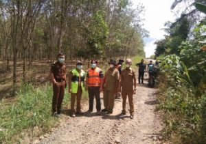 Dinas PUPR Tuba Cek Titik Nol Proyek 4 Miliar Lebih di Jalan Damar Simpang Panaragan