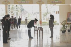 Hindari Banyak Kerumunan Dimasa Pandemi ! Bupati Winarti, SE.MH Lantik Pejabat Tulang Bawang Melalui Metode Enam Sesi