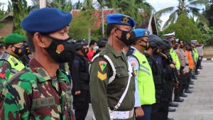 Polres Tulang Bawang Gelar Patroli Skala Besar Pada May Day, AKBP Andy : Salus Populi Suprema Lex Esto