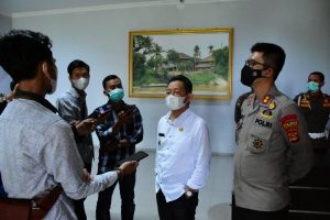Tindaklanjuti Instruksi Mendagri Tentang PPKM dan Mengoptimalkan Posko Pengamanan Covid-19, Pemkab Tulang Bawang Barat Gelar Rapat