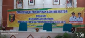 Pejabat Eselon III Tulang Bawang Berjumlah 9 Orang Ikuti Pelatihan Kepemimpinan Administrator