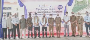 Bupati Tulang Bawang Menerima Kunker Menteri Kelautan dan Perikanan, Begini Penjelasan dan Ucapan Winarti, SE.MH