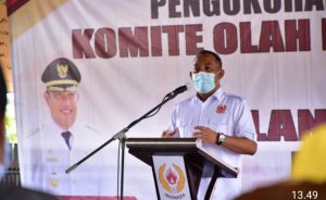Ini Harapan dan Penjelasan Bupati Umar Ahmad, S.P. Pada Acara Pengukuhan dan Pelantikan KONI di Tubaba
