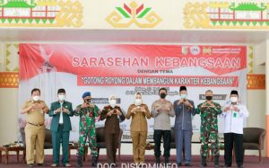 Acara ICMI Dengan Tema Gotong Royong dalam Membangun Karakter Kebangsaan di Buka Bupati Tuba Dr. Hj.Winarti, SE.MH
