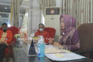 Lagi-Lagi ! Bupati Tulang Bawang Dr. Hj. Winarti SE., MH Launching Secara Virtual BLM – PKM – BMW