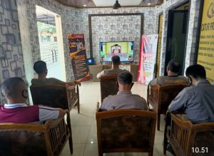 Polres Tubaba Dalam Rangka Gerakan Heningkan Cipta Indonesia Adakan Doa Bersama