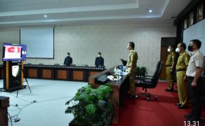 Paripurna DPRD Tuba Barat Pembahasan Tahap Awal Enam Raperda Dihadiri Sekda Novriwan Jaya, SP