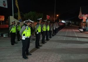 Polres Tubaba Terjunkan Ratusan Personel Untuk Amankan Malam Takbir Idul Adha 1442 H