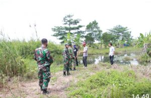Tim Kodim 0426 Survey Lokasi TMMD di Mesuji
