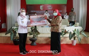 Ini Beberapa Bantuan yang Diserahkan Bupati Tuba Dr.Hj.Winarti,SE.MH Berikut Jenisnya