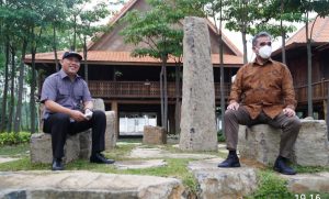 Dalam Rangka Ini, Bupati Umar Ahmad,S.P Ucapkan Selamat Datang Hi. Ahmad Muzani di Tuba Barat