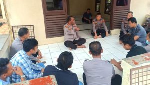 Kapolres Tulang Bawang Kunker ke Mapolsek Banjar Agung, Ini yang Disampaikan