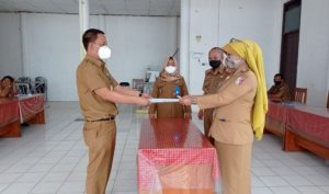 Ini Pinta Kadis Restu Sa,at Dinas Pendidikan Tuba Gelar Sertijab Kepala Bidang