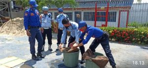 Begini Kata Karutan Menggala “Gowim Mahali, Amd.,lp.,S.Sos.M.Si” Sa,at Simulasi Penanggulangan Kebakaran