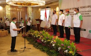 “Umar Ahmad,S.P.” Jabat Ketua DPD HKTI Provinsi Lampung, Ini yang Melantik Berikut Tempatnya