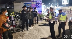 Polres Tulang Bawang Gelar Ini, Antisipasi Balap Liar dan Ingatkan Prokes