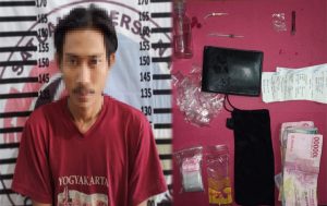 Nyambi Jadi Bandar Sabu, AP (22 Th) Warga Menggala Ditangkap Polres Tuba