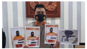 Perampokan dan Penembakan DAN BAIS Dibekuk Kapolres Pidie, Berikut Senjata BB