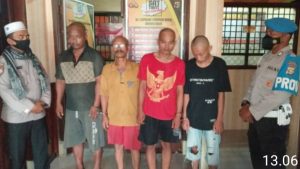 Empat Orang Beda Kabupaten Ditangkap Tekab 308 Polres Tuba, Ini Masalahnya