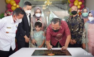 Begini Harapan Bupati Tuba Barat Umar Ahmad, S.P. Diperesmian Gedung Klinik Bersalin Ummi Athayya