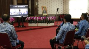 Bupati Tulang Bawang Dr. Hj. Winarti, S.E., M.H. Dihari Kesehatan Ke-57 Dapat Penghargaan