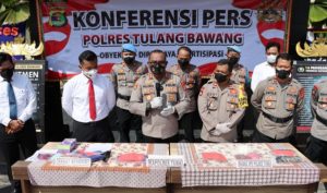 Tak Beri Kesempatan Lolos ! Polres Tuba Lampung Tangkap Para Pelaku Cabul Anak Dibawah Umur, Ini Jumlahnya