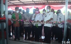 Bupati Tulangbawang Dr.Hj.Winarti.SE.MH Lounching BMW Mart