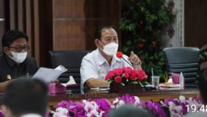 Tindaklanjuti Surat Edaran Mendagri dan Instruksi Bupati Winarti, Sekda Antoni Pimpin Rakor PPKM, Ini Batas Tanggalnya