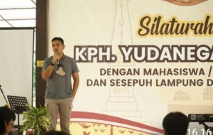 Pangeran Haryo Yudanegara Silaturahmi dengan Mahasiswa dan Sesepuh Lampung di Yogyakarta