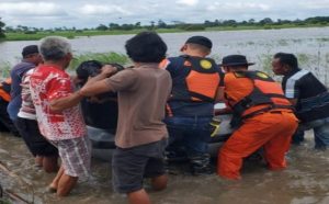 Tim BPBD Tuba Berhasil Temukan Korban Tenggelam Dirawa Way Sungai Tulang Bawang