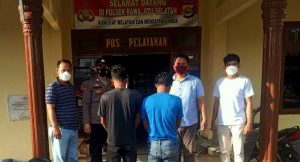 Curi Mesin Air di Areal Tambak Dua Pelaku Dibekuk Polisi Rawa Jitu Selatan