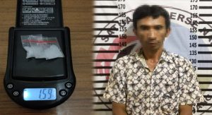 Polisi Tuba Bekuk Bandar Sabu Dijalan Maharow Batang Menggala