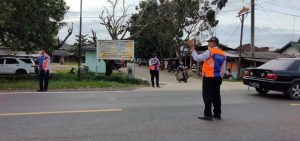 Pantau dan Atur Lalu lintas, Dishub Tuba Terjunkan Personil Di Titik Keramaian