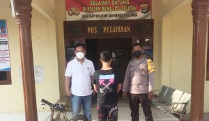 Pemuda Inisial RW Curi Motor Supra X Akhirnya Ditangkap Polisi Tuba