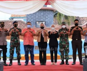 Festival Megou Pak dan Seni Budaya Nusantara Tahun 2022 Dibuka Bupati Winarti