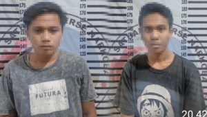 Dua Bandar Sabu di Dente Teladas Ditangkap Polisi Tuba