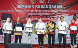 Seminar Kebangsaan di Kabupaten Tulang Bawang, Wakil Ketua MPR RI Sekaligus Ucapkan HUT Tuba Ke-25