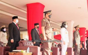 Peringatan HUT Tuba Ke-25 Bupati Winarti Hadir dan Berikan Banyak Penghargaan