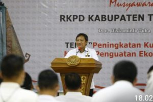 Bupati Tuba Dr.Hj.Winarti,SE.MH. Diapresiasi Gubernur arinal, Karena Ini