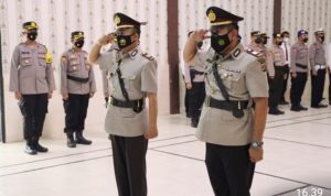 Kapolres Tuba Pimpin Upacara Sertijab Kapolsek Penawartama, Begini Pesannya