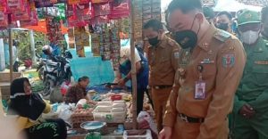 Polres dan Pemkab Way Kanan Lakukan Sidak Pasar Kampung Gunung Katun, Berikut Pinta dan Himbauan Bupati Way Kanan