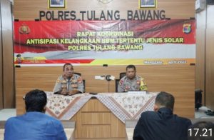 Kapolres Tuba Berikan Pesan Untuk Para Pengelola SPBU Diwilayah Hukumnya, Begini Pesannya