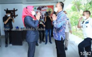 Kunker Dirjen Dukcapil RI Dituba Disambut Langsung Bupati Winarti