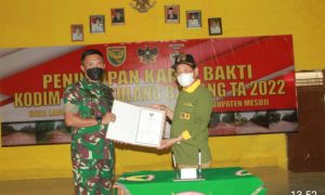 Karya Bakti TNI AD di Mesuji Resmi Ditutup, Ini Harap Bupati Mesuji Berikut Kata Dandim 0426 Tuba