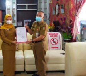 Ini yang Diharapkan Kadis Kesehatan Tuba Pada Penyerahan ST dan SPMT CPNS Formasi 2021